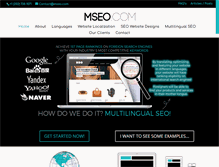 Tablet Screenshot of mseo.com